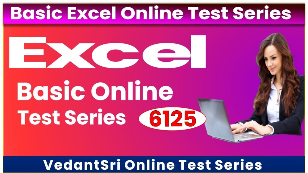 Excel Basic Online Test Series 6125 - MS Excel Class Excel Basic Online Test Series 6125 - MS Excel Class