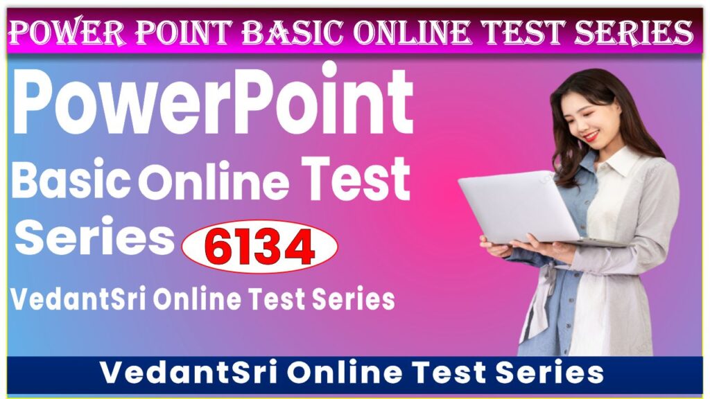 PowerPoint Basic Online Test Series 6134 - MS Excel Class PowerPoint Basic Online Test Series 6134